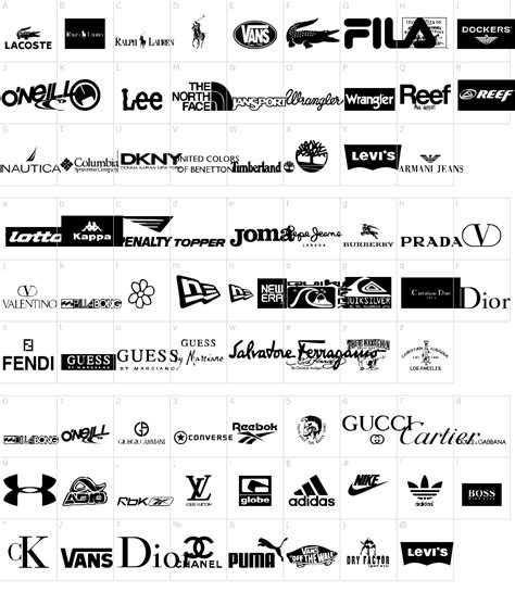 Clothing Logos Tfb Font Download