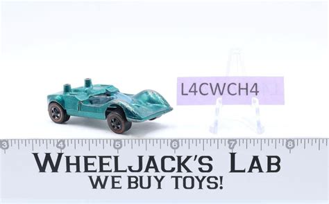 Chaparral 2G Aqua Green 1969 Redline Hot Wheels Mattel Vintage Redline RL Wheeljack S Lab