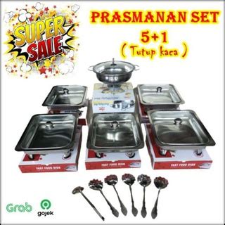 Jual Prasmanan Set Tutup Kaca Prasmanan Set Shopee Indonesia