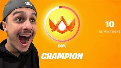 Ich ERREICHE Solo CHAMPION RANK In Fortnite Zum ERSTEN MAL