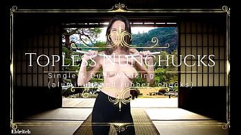Topless Sage Eldritch Single Dual Nunchaku Practice XVIDEOS
