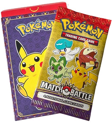 Pokémon Tcg Mcdonalds Match Battle 2023 Booster Od 69 Kč Heurekacz