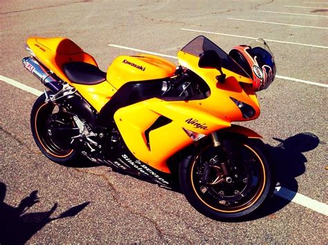 Nj 2006 Kawasaki Ninja Zx10r Solar Pearl Yellow Honda Tech Honda