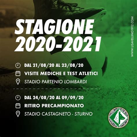 Avellino Start Con Il Pre Ritiro Al Partenio Lombardi