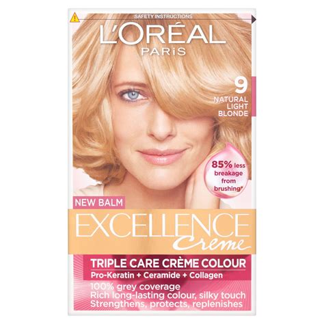 Buy X L Oreal Paris Excellence Creme Triple Care Cr Me Colour Natural Light Blonde Online At