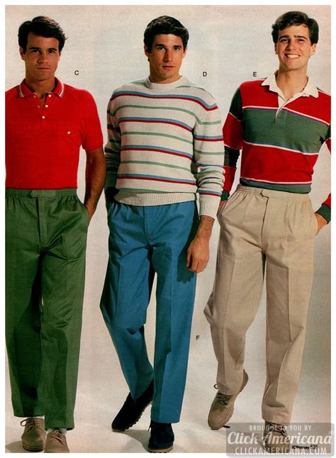 80s Style Clothing Men