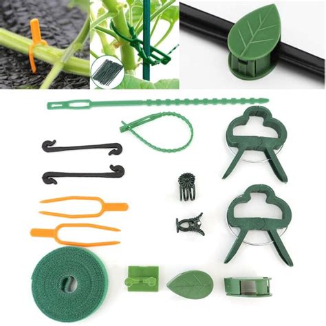 Hot K ทหนบกานกลวยไมทำจากพลาสตกสำหรบสวนกงดอกไมเถาพลาสตกทยดคลปขาตงไว