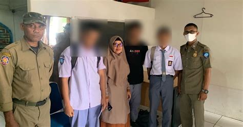 Lagi Satpol Pp Kota Ternate Amankan Siswa Sma Haliyora Id