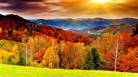 Landscape View Colorful Autumn Wallpapers Wallpaper Cave