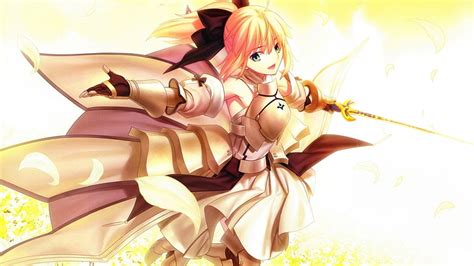 Fate Series Fate Stay Night Sabre Fate Series Saber Lily Fondo