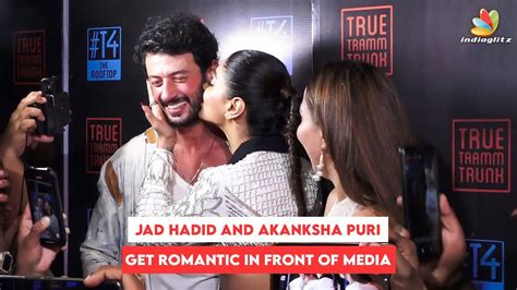 Jad Hadid And Akanksha Puri Gets Romantic Again Kissed Each Other