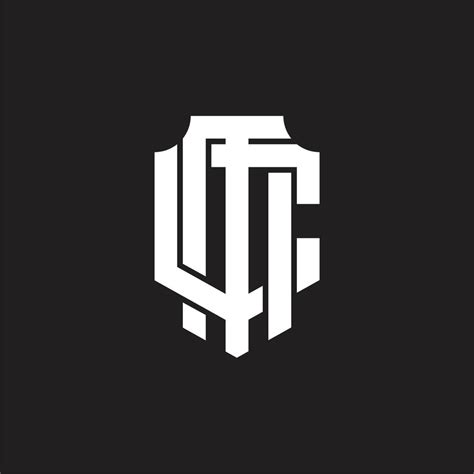 mc logo monogram design template  vector art  vecteezy