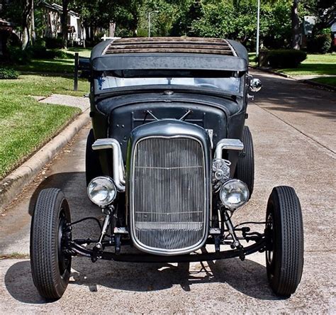 VONSKIP AUTOHOLIC HOTRODS KUSTOMS CLASSIC CARS Ford Model A Hot Rod