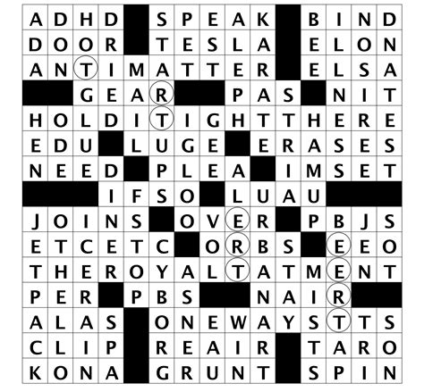 Can you solve a crossword puzzle designed by a 14-year-old? - The