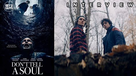 Fionn Whitehead & Jack Dylan Grazer on thriller Don't Tell a Soul