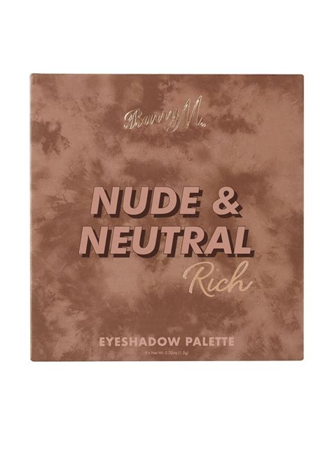 Barry M Nude Neutral Eyeshadow Palette Rich G Matalan