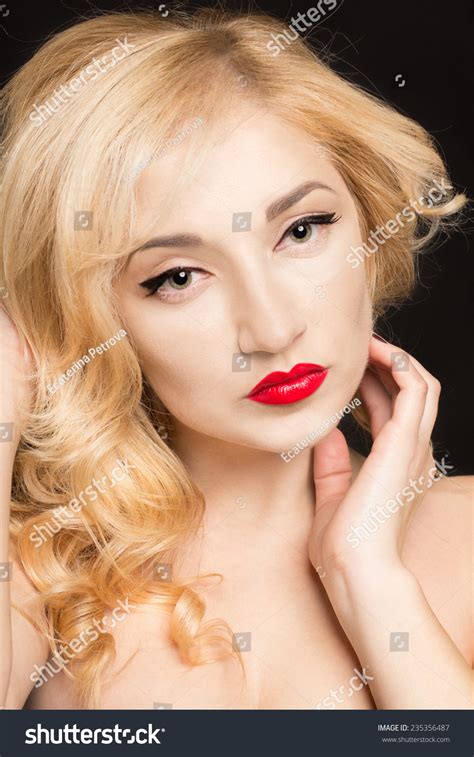 Blond Hair Beautiful Sexy Blonde Girl Stock Photo Shutterstock