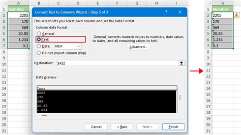 How To Change Or Convert Number To Text In Excel