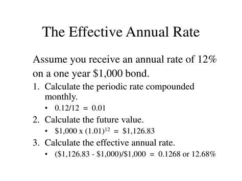 Ppt Interest Rates And Returns Some Definitions And Formulas Powerpoint Presentation Id495095