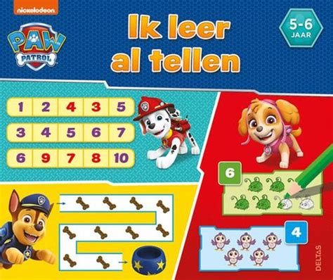 Paw Patrol Ik Leer Al Tellen J Centrale Uitgeverij Deltas