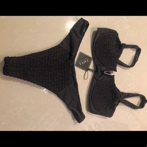 Swim Blue Neoprene Bikini Set Poshmark