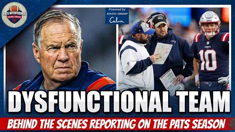 How Much Blame Does Belichick Get For Patriots Dysfunctional Season