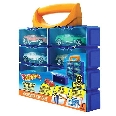 Valija Porta Autos Hot Wheels Caja X Unidades El Rey Del Entretenimiento