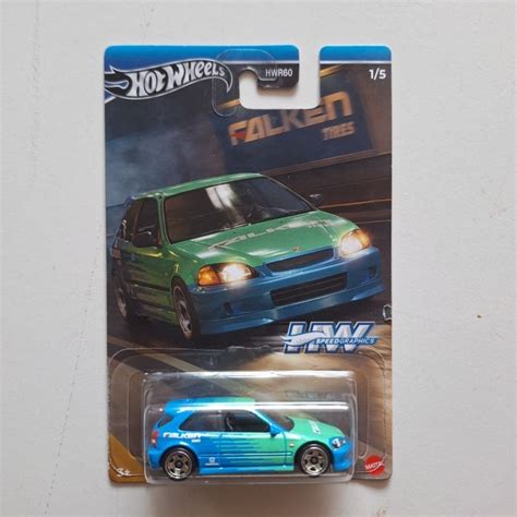 Jual Hot Wheels Honda Civic Type R Ek Falken Shopee Indonesia
