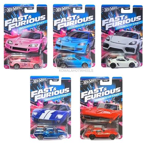 Hot Wheels Velozes E Furiosos Fast Woman Edi O Honda Suki Porsche Shopee Brasil