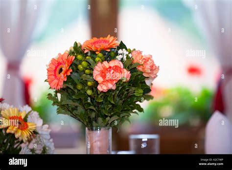 beautiful flower bouquet decoration stock photo alamy