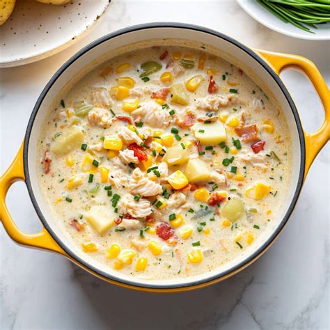 Crab And Corn Chowder Insanely Good