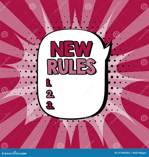 Text Caption Presenting New Rules. Business Showcase a State of Changing an Iplemented Policy