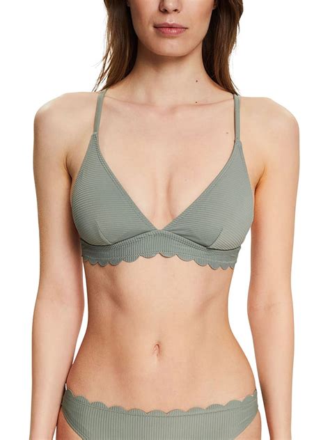 ESPRIT Biustonosz bikini w kolorze khaki najlepsze wyprzedaże w limango