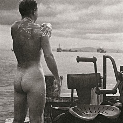 Vintage Gay Photo Print Homoerotic Nude Man Male Physique Navy Etsy
