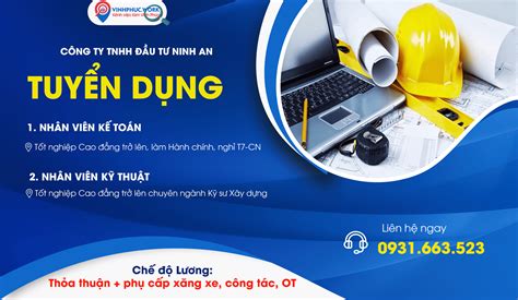 Công Ty Tnhh Đầu Tư Ninh An Thông Báo Tuyển Dụng Nhân Viên Kế Toán