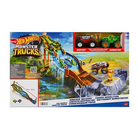 Hot Wheels Canavar Kamyonlar Yıkıcı Yarış Pisti HGV