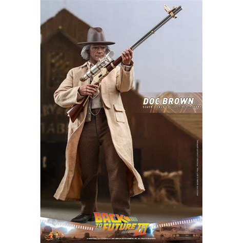 Hot Toys Retour Vers Le Futur Doc Brown Movie Masterpiece Figurine