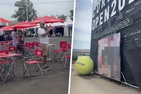Tennis Fans bei Córdoba Open werden plötzlich von Sex Film überrascht Porno statt Ballwechsel
