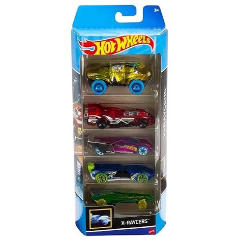 Hot Wheels Pack Carros X Raycers Hly Mattel Shopee Brasil