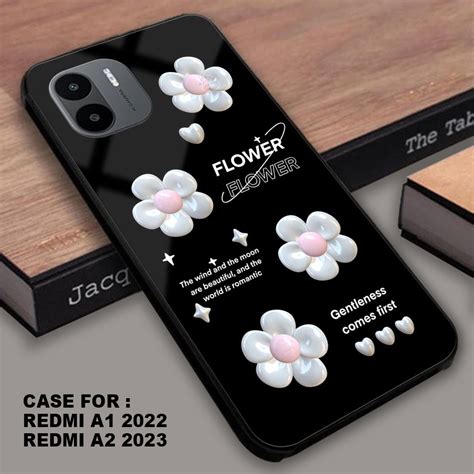 Jual Case Redmi A1 2022 A2 2023 Terbaru Fashion Case Flower Casing Hp