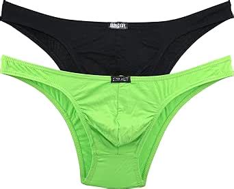Ikingsky Men S Soft Low Rise Bikini Underwear Sexy Mid Coverage Back Briefs At Amazon Mens