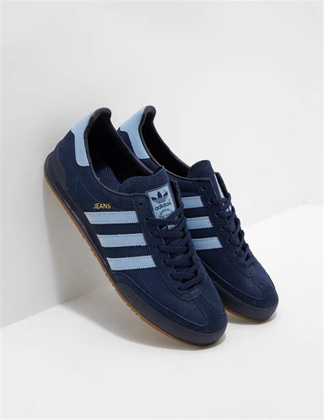 adidas Originals Denim Jeans Navy Blue for Men - Lyst