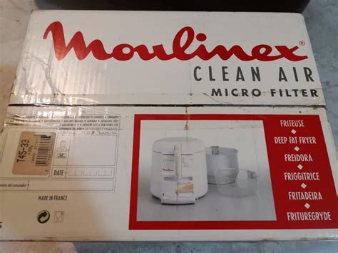 Moulinex Clean Air Deep-fat Fryer, TV & Home Appliances, Kitchen ...
