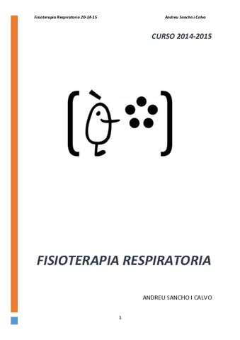 Fisioterapia Respiratoria Pdf