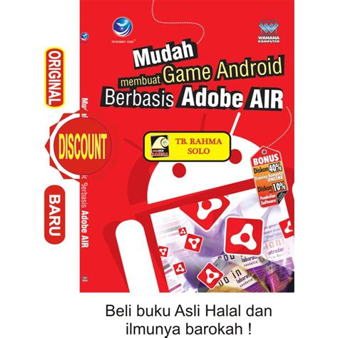 Jual Mudah Membuat Game Android Berbasis Adobe Air Wahana Computer Andi