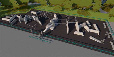 Outdoor Facilities Parkour Designs