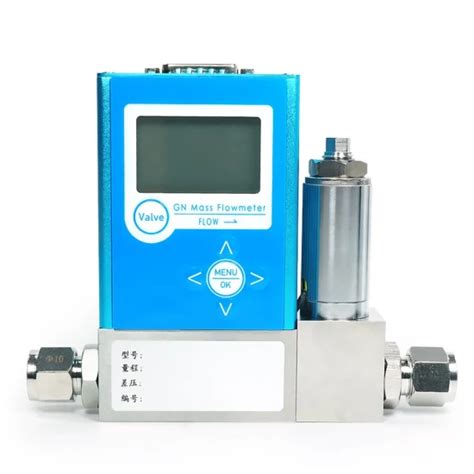 Gn Lpg Biogas Hydrogen Gas Mass Flow Meter Flow Meter Controller Gas