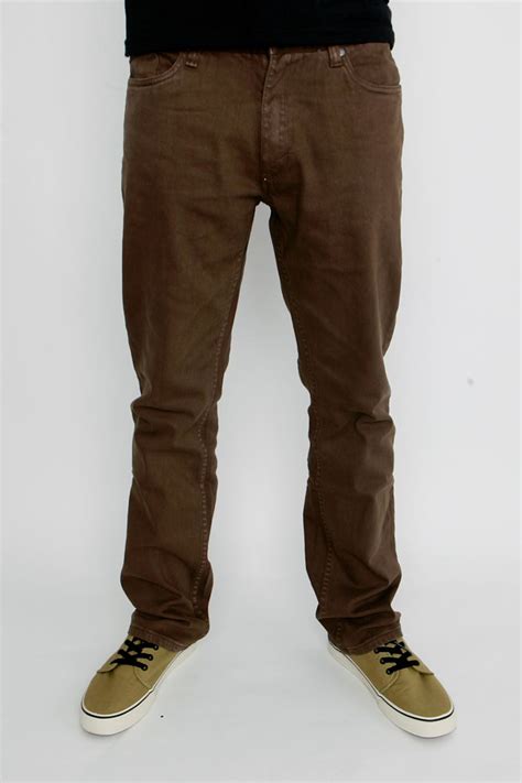 Altamont Wilshire Basic Overdye Denim Brown Jeans