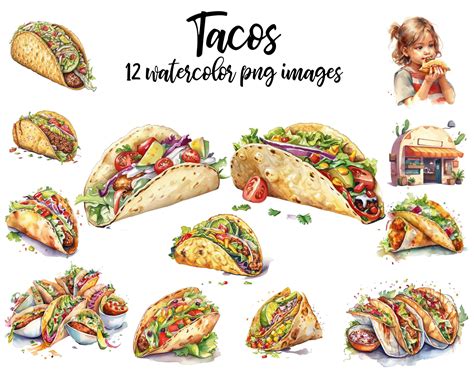 tacos drawing easy 3