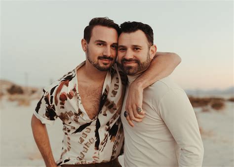 Love Is Love LGBTQ Same Sex Engagement Session In Palm Springs May